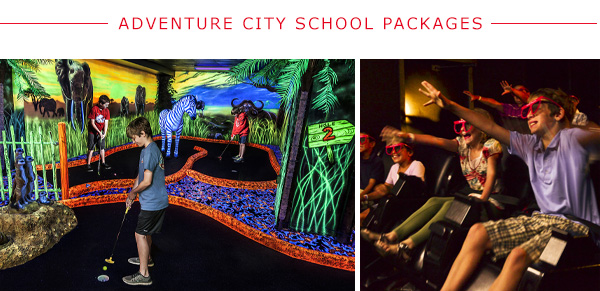 Adventure City School Packages